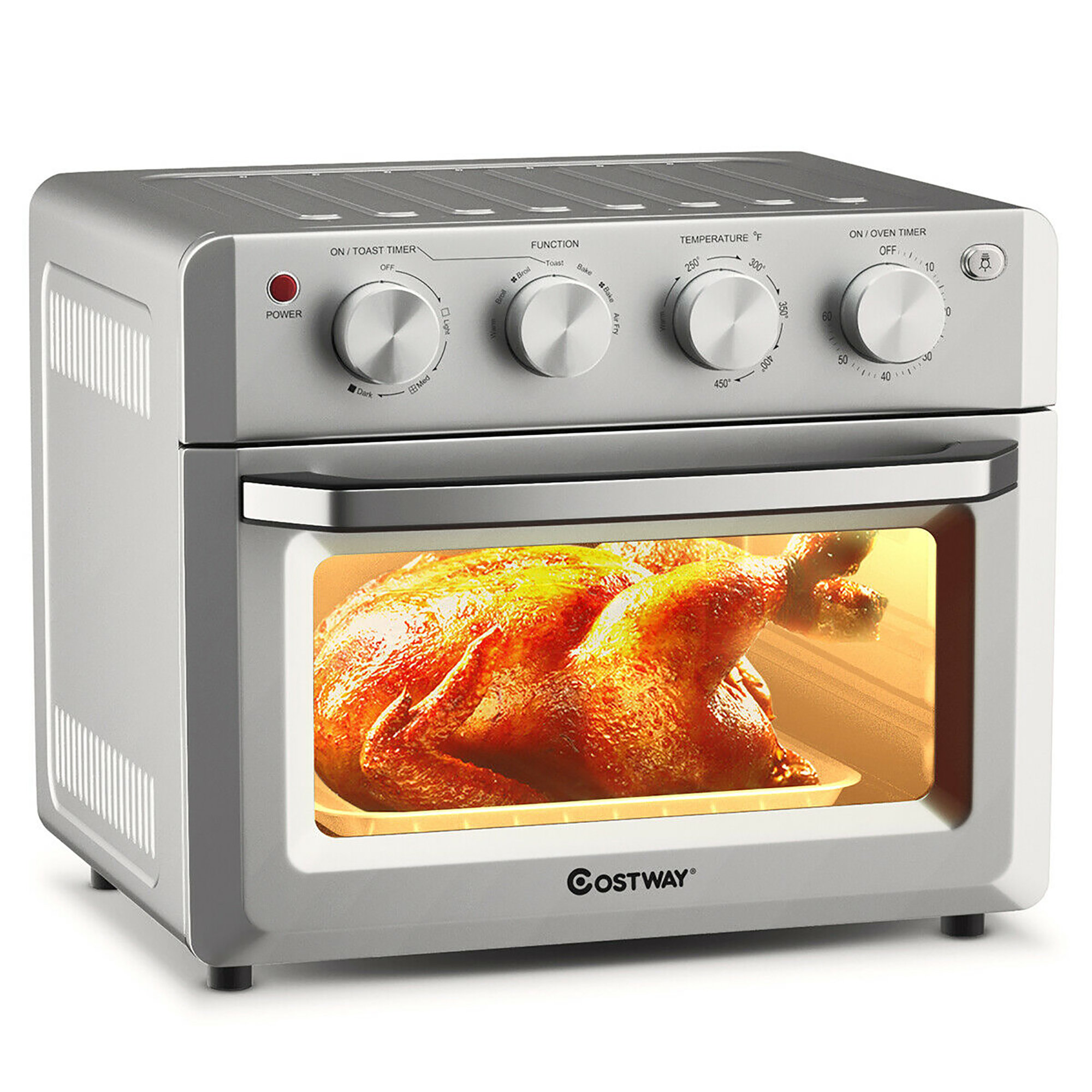 crownful air fryer oven 19qt