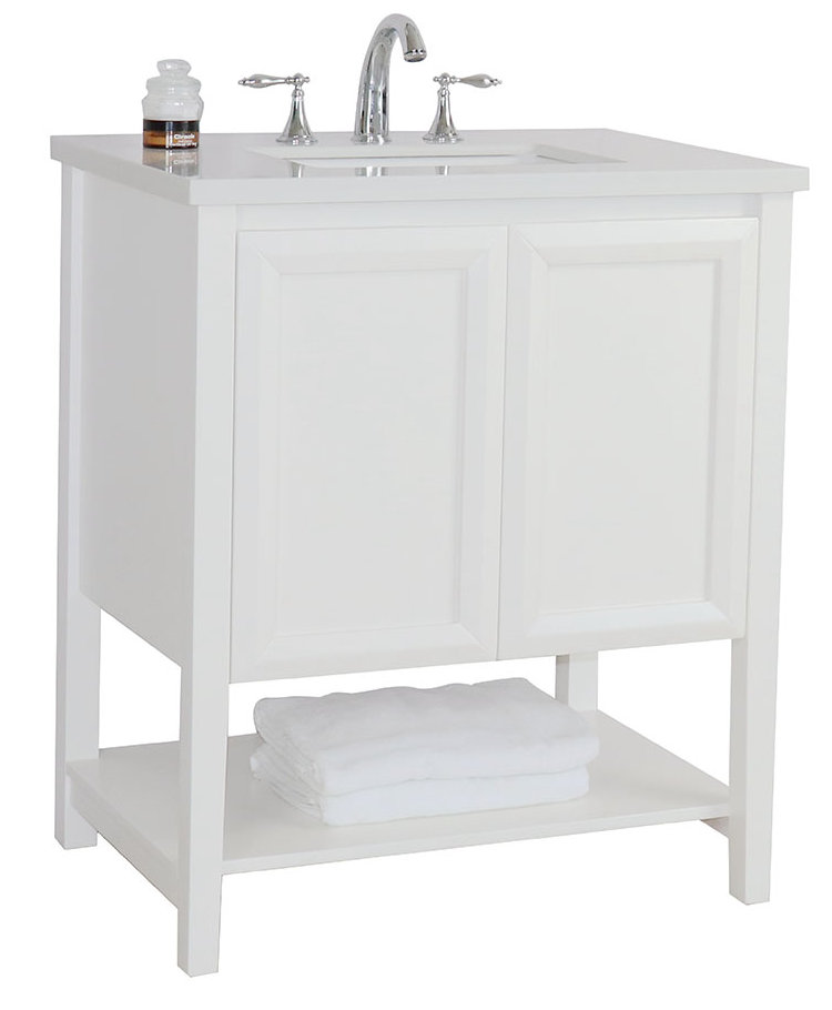 Highland Dunes Hershberger 31" Single Bathroom Vanity Set Wayfair