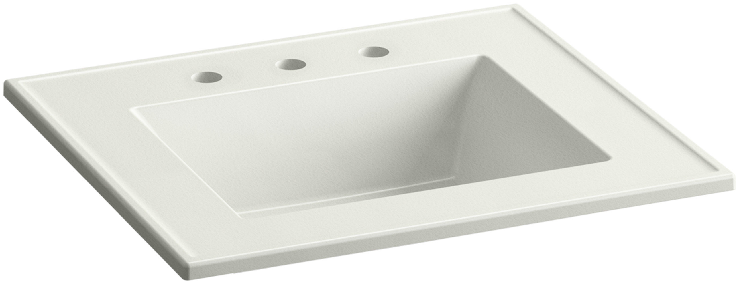 Kohler Ceramic Rectangular Dropin Bathroom Sink with Overflow & Reviews Wayfair