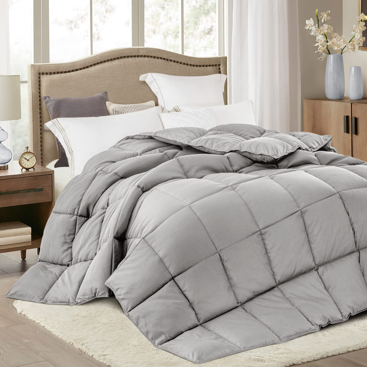 Ebern Designs King 650In³/Oz Fill Power All Season Goose Down Comforter Wayfair