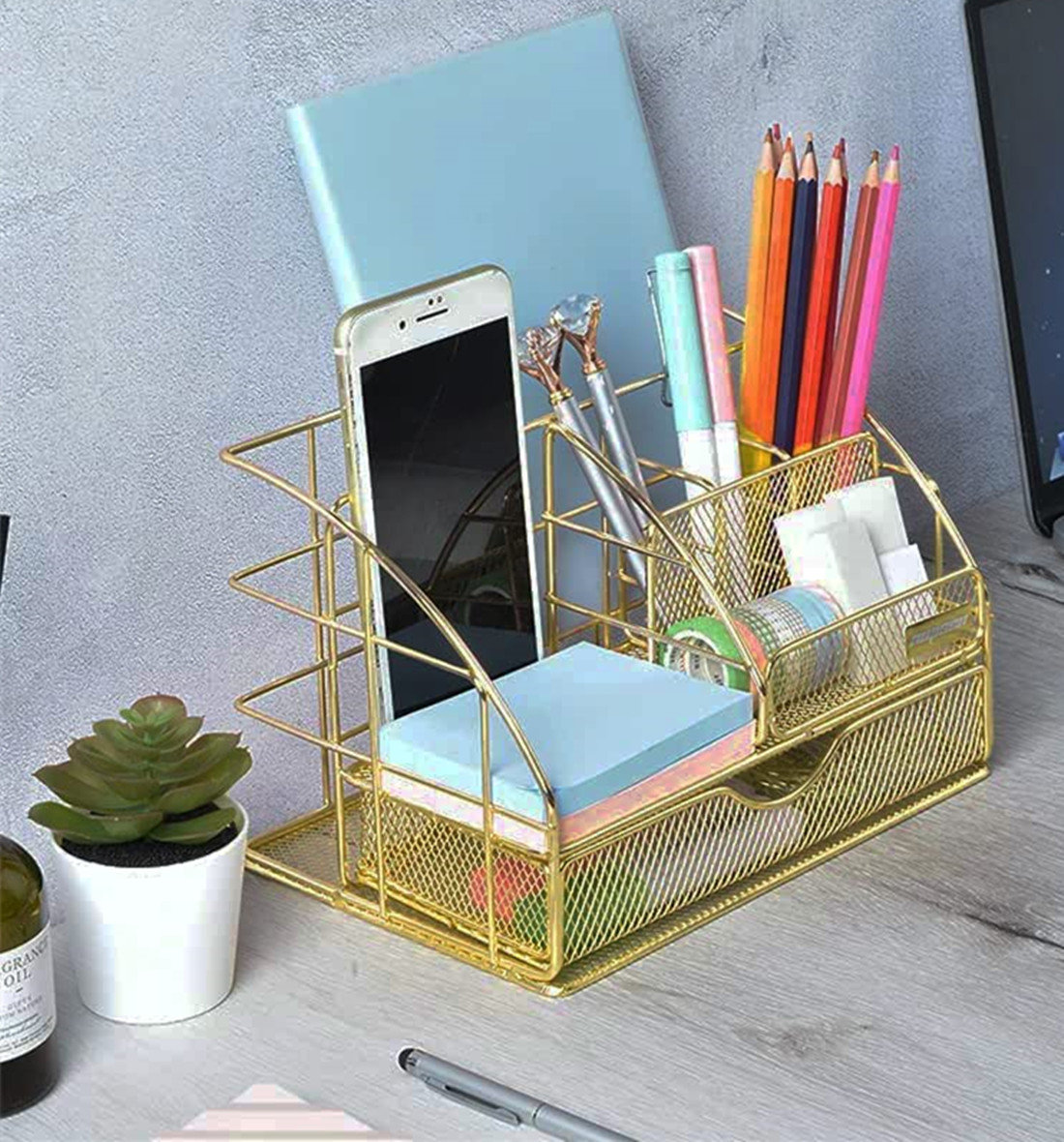 Mercer41 Finnlay Desk Organizer Wayfair