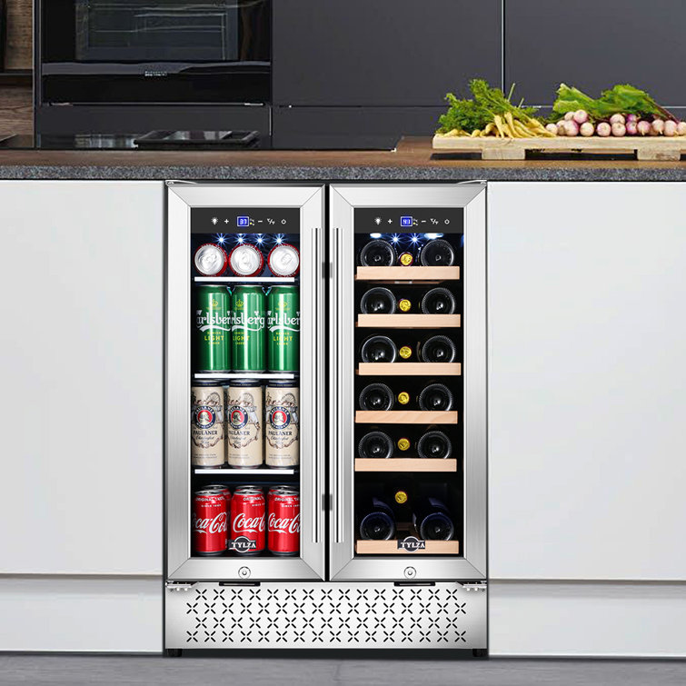 integrated bottle fridge