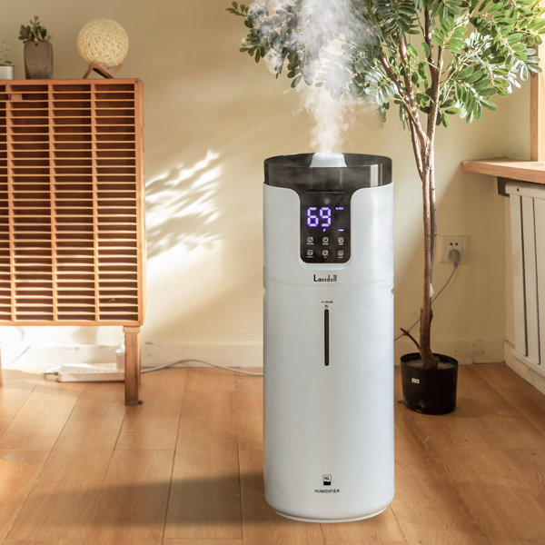 Evaporative Humidifier for 2,400 sq ft Designer Series 3.5 gal Remote Air Home 