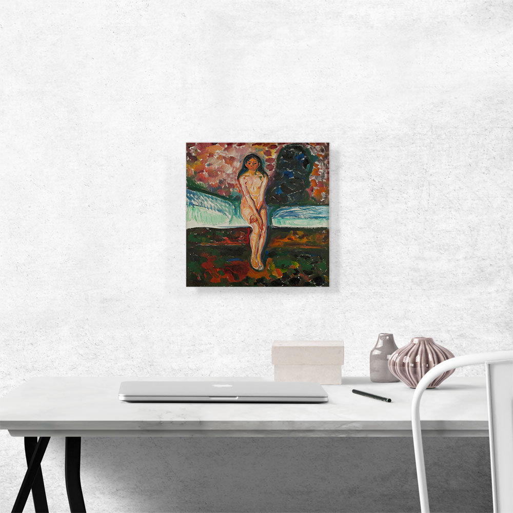Edvard Munch,Puberty,large wall art,framed wall art,canvas wall art