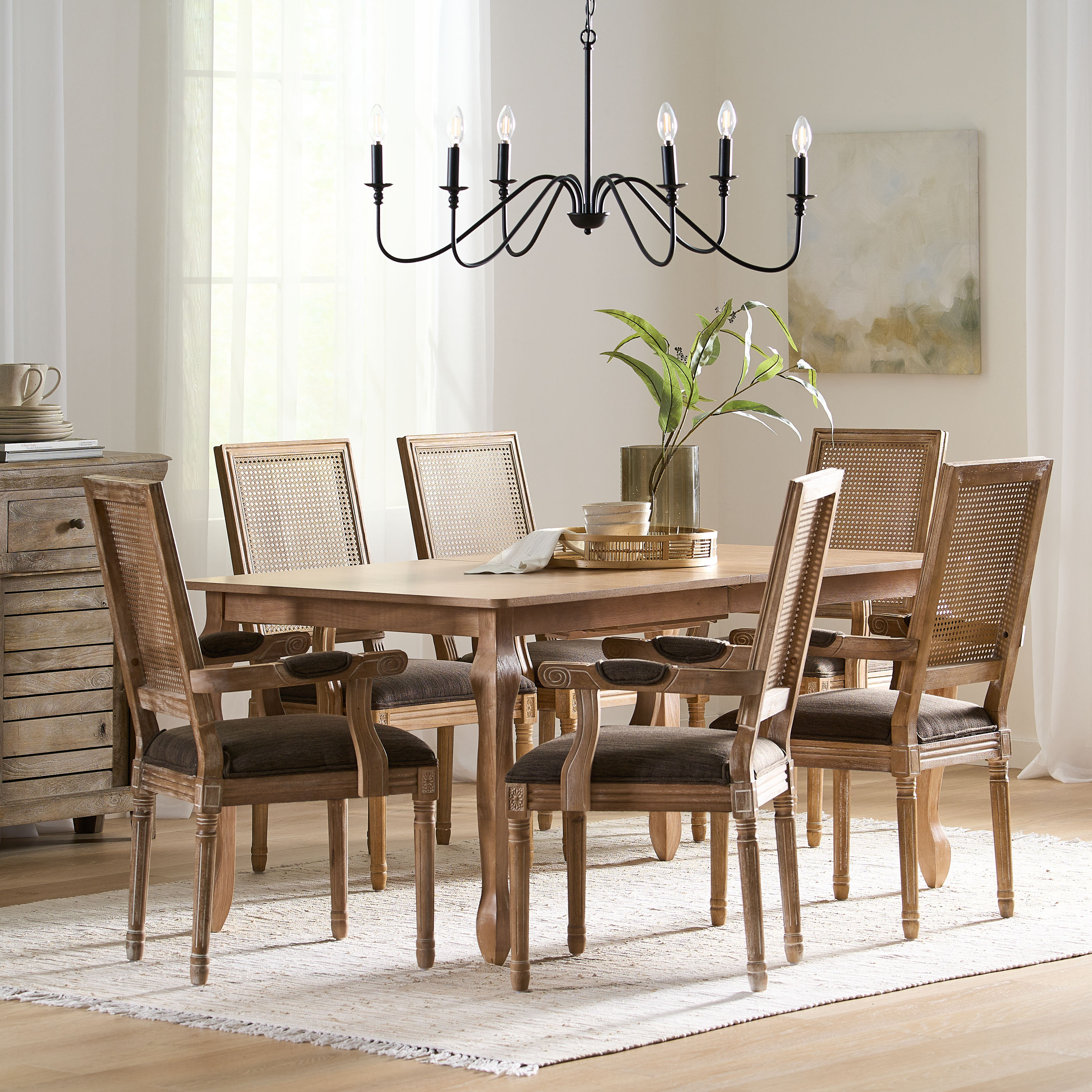 One Allium Way® Story Butterfly Leaf Dining Set | Wayfair