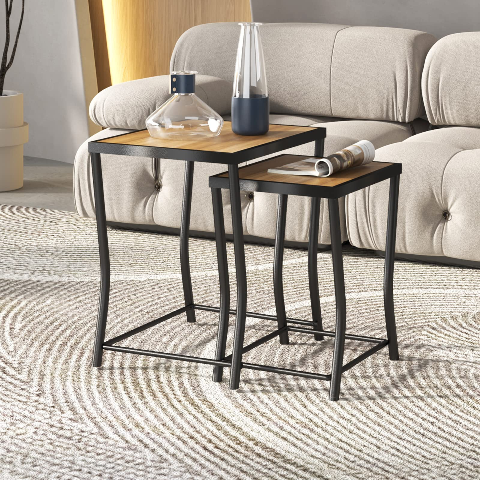 DclobTop 21.7'' Tall Nesting Tables Wayfair