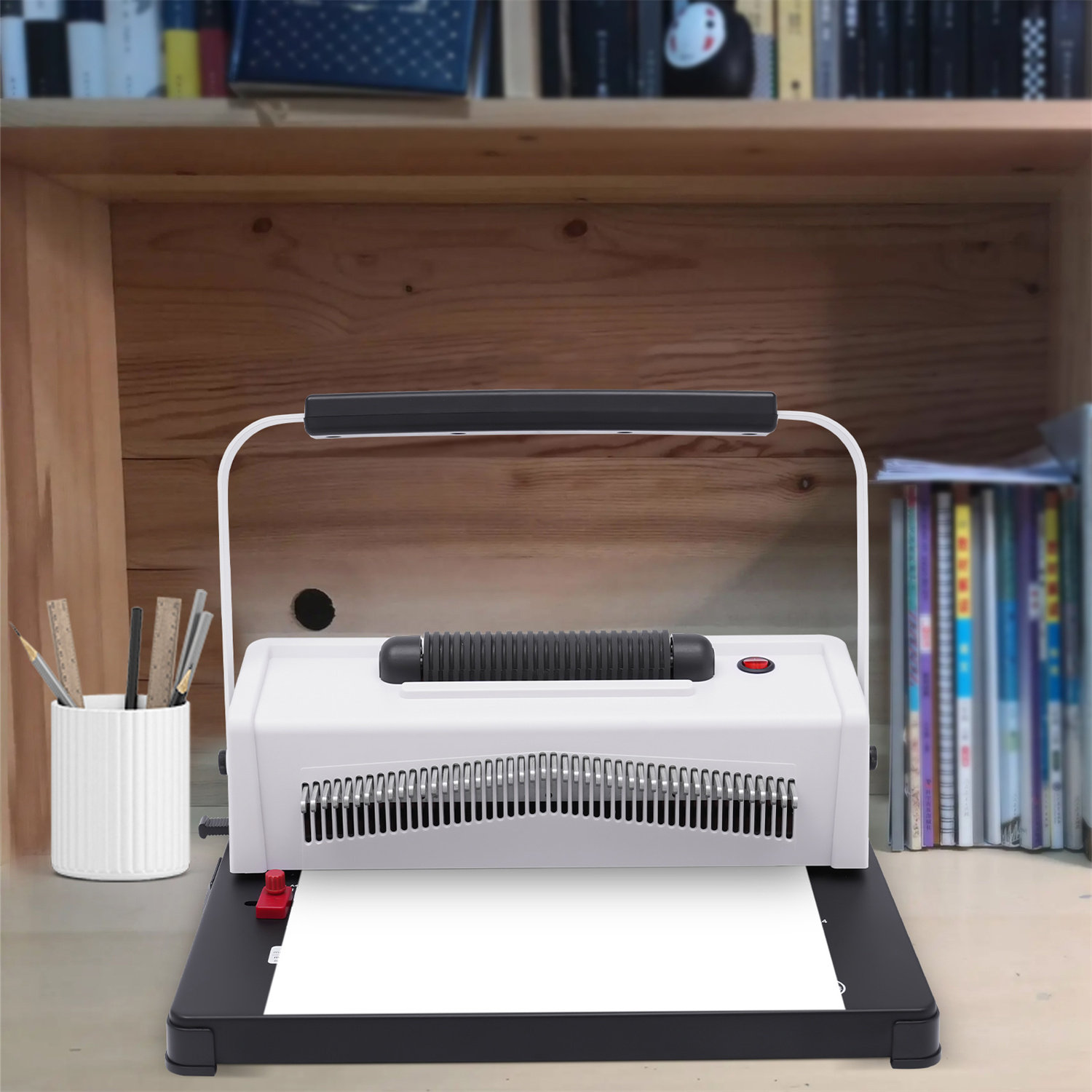 YINXIER CoilBinding Machine with Electric Coil Inserter (Include Coils