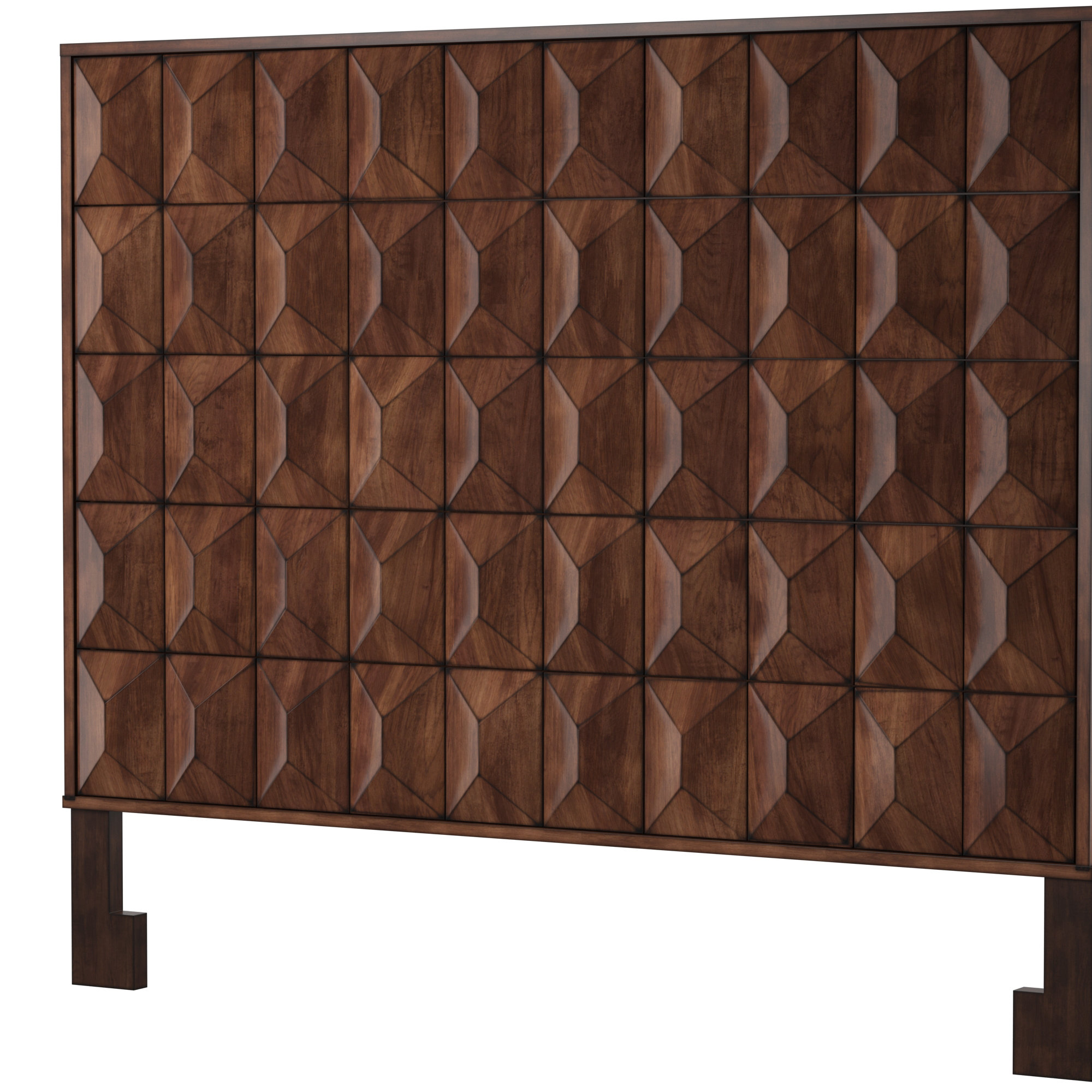 Mercury Row® Mccaskill Solid Wood Headboard & Reviews Wayfair