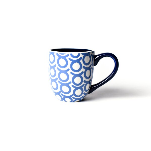 Zodiac Sign Coffee Mug Funny 11 oz White Ceramic Tea Cup Psychotic Taurus 