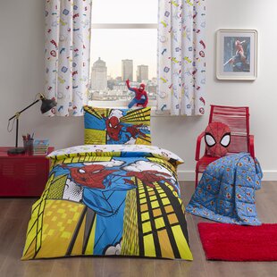 Spiderman WEBHEAD Single Reversible Designs Duvet Cover & Pillowcase Set 