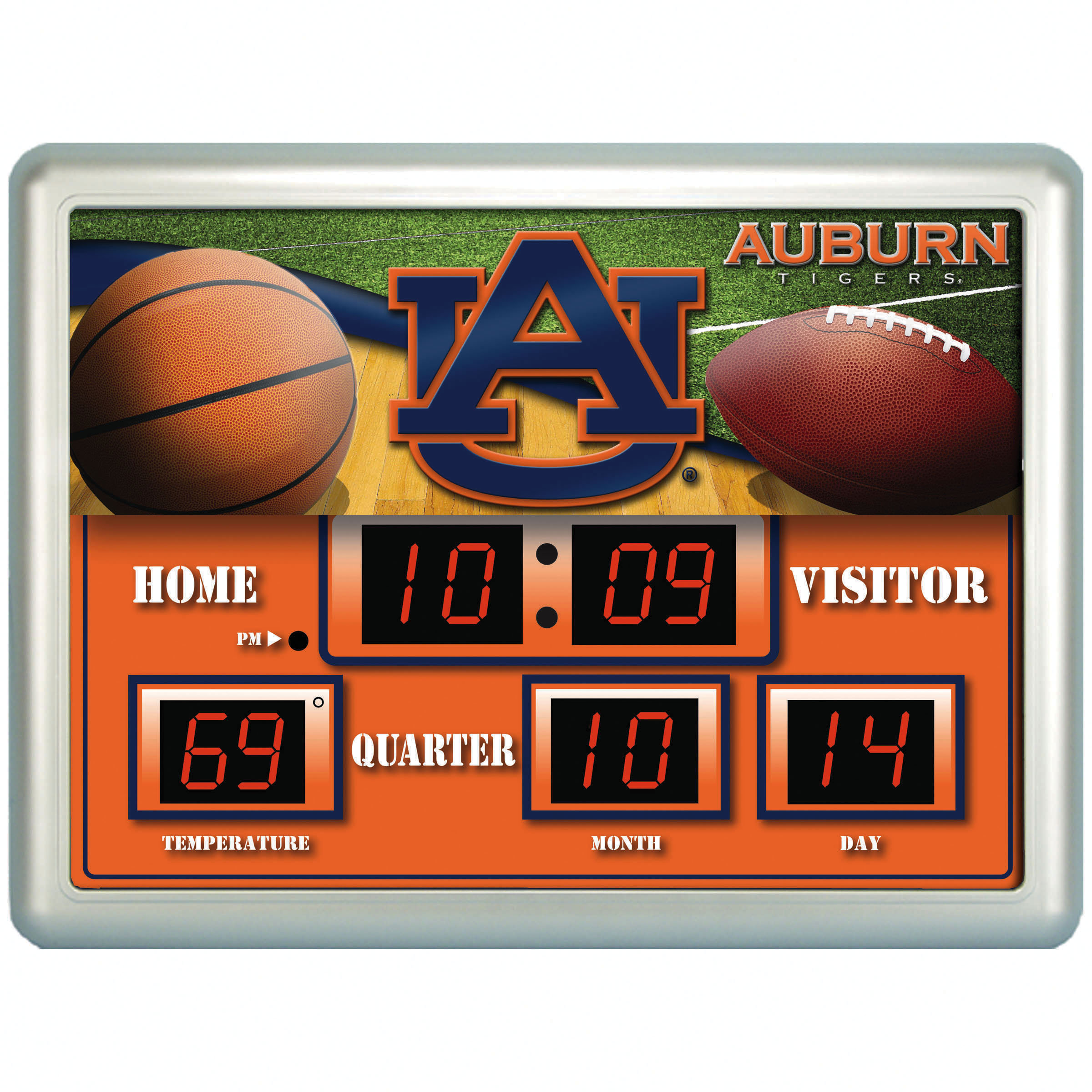 Team Sports America NCAA Wall Clock Wayfair