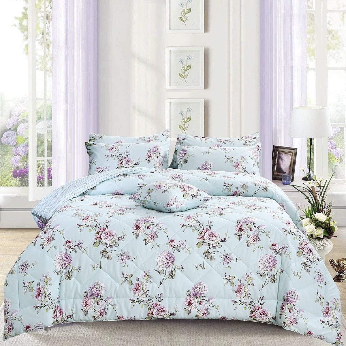 Tremendous Bedding Collection Purple 1000TC Organic Cotton Select US Size & Item 