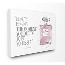 Chanel Perfume Wall Art | Wayfair