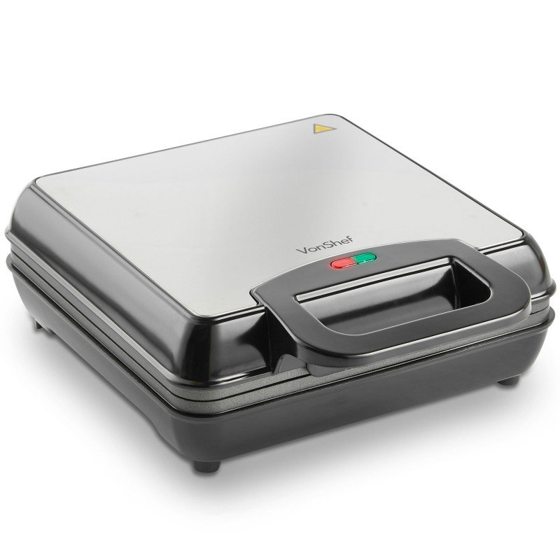 vonshef rotating waffle maker instructions