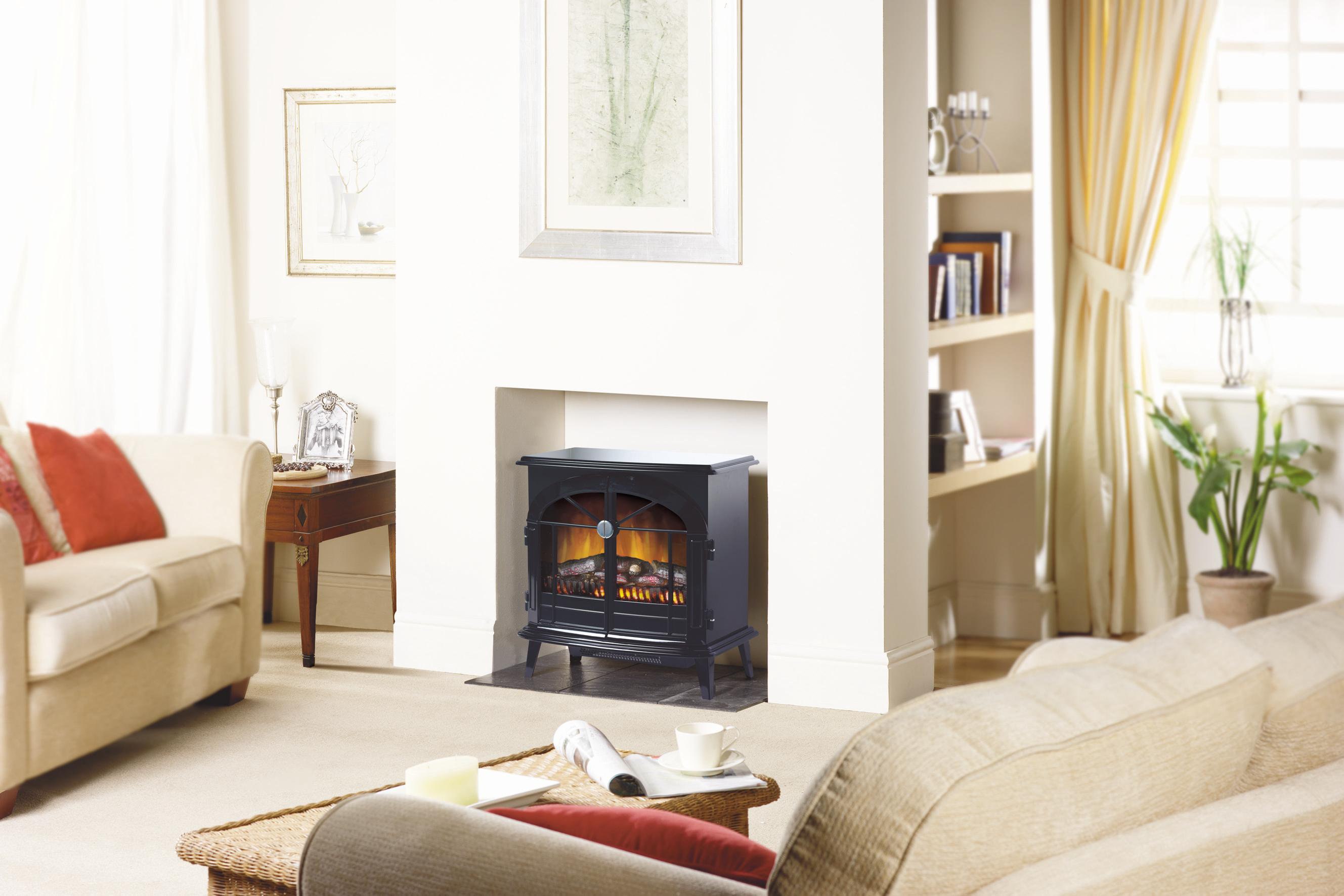 Dimplex CHV20N Chevalier Optiflame Stove & Reviews Wayfair.co.uk