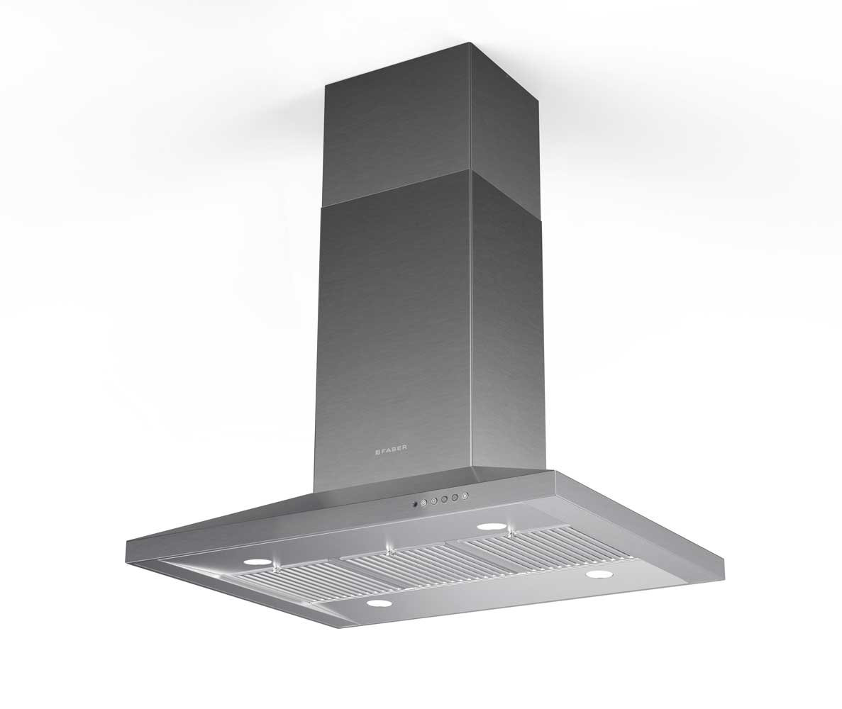 Faber Dama Isola 36 Inches 600 Cubic Feet Per Minute CFM Convertible