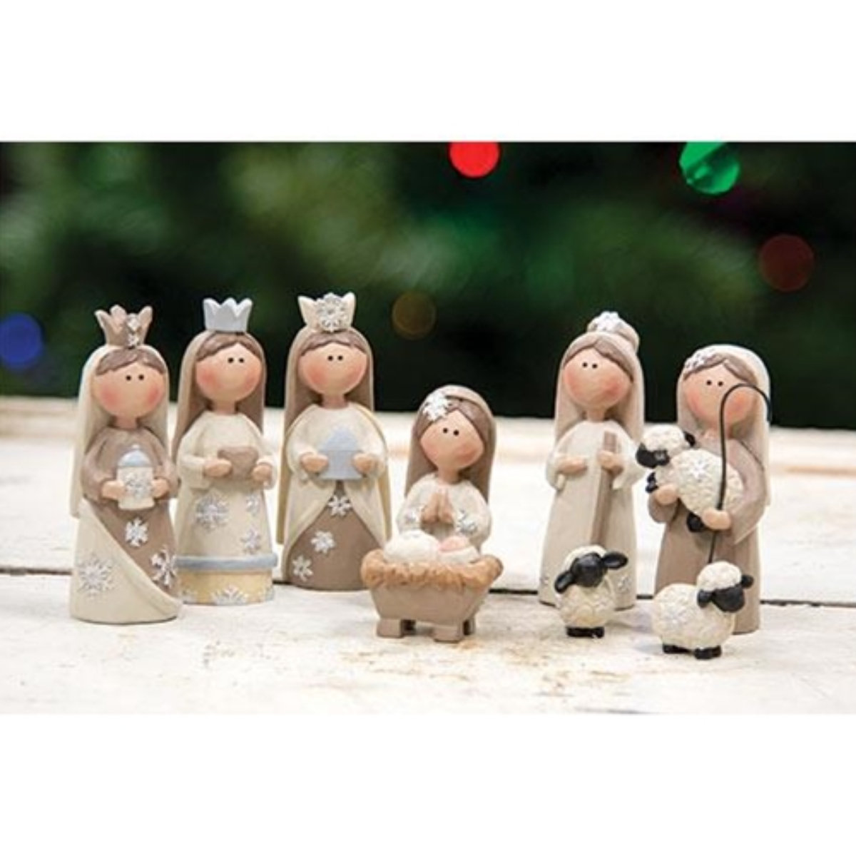 The Holiday Aisle® 9 Piece Nativity Set Wayfair