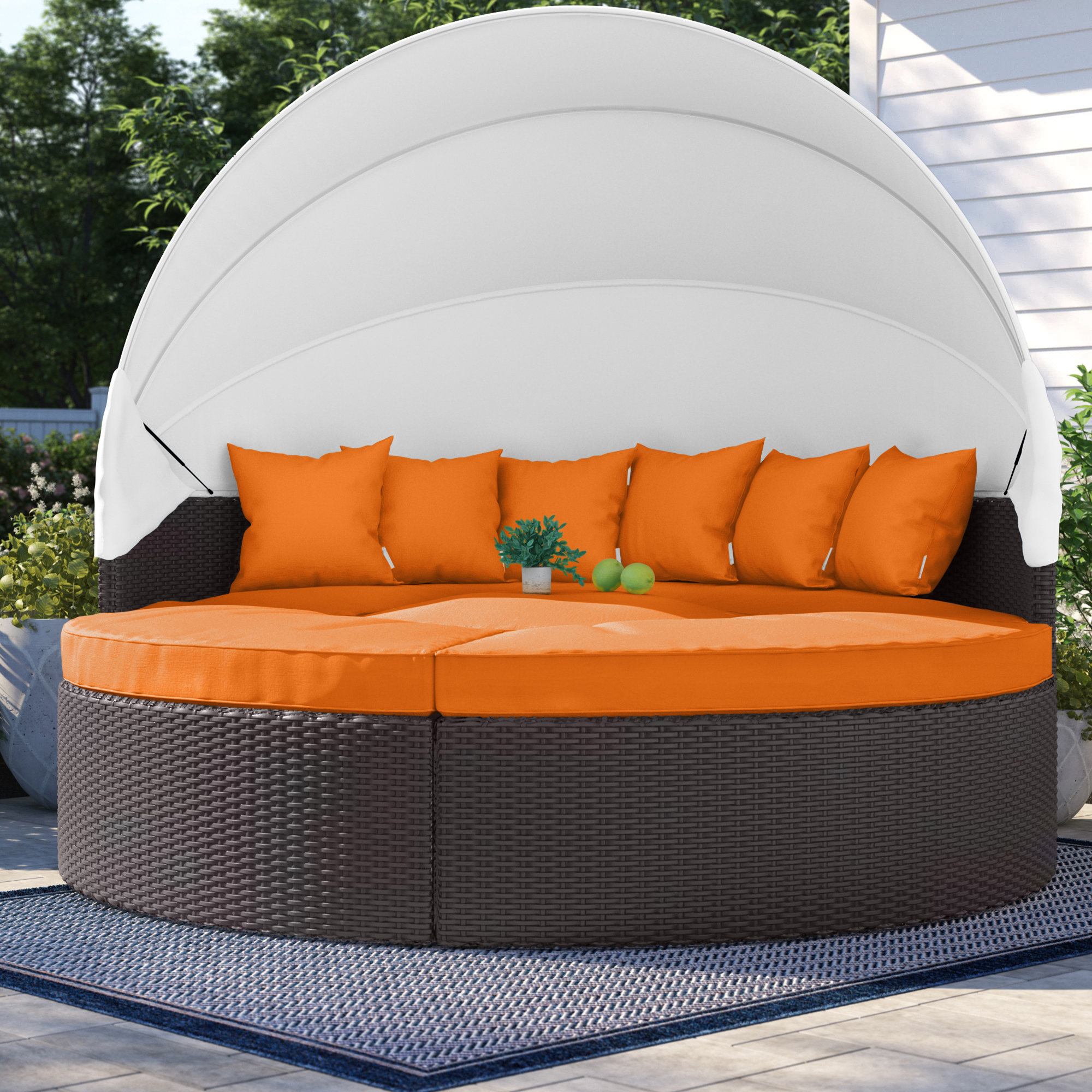 brentwood canopy patio daybed