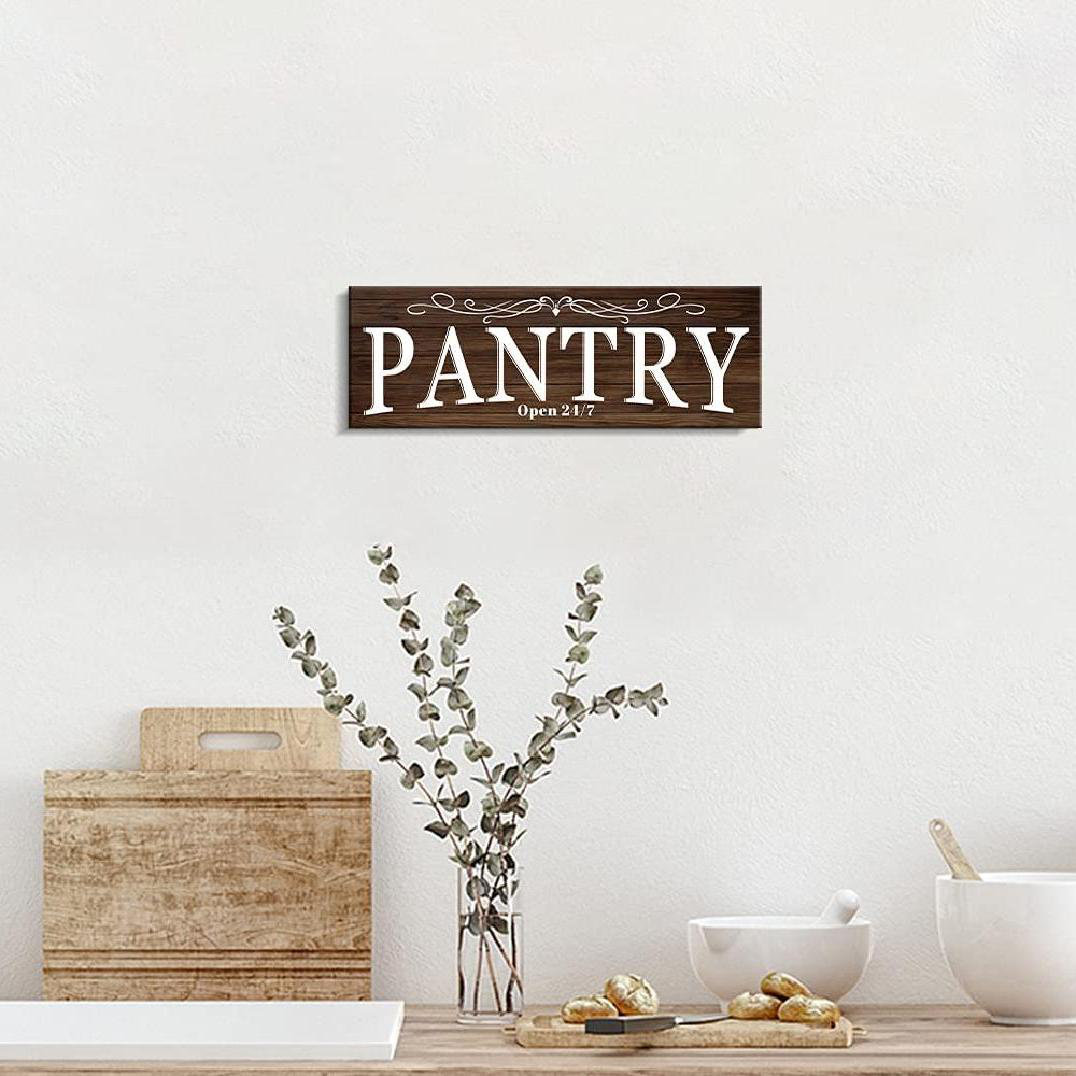 Gracie Oaks Pantry Signs Wall Décor Wayfair