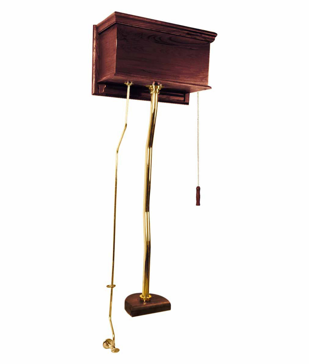 The Renovators Supply Inc. High Tank Pull Chain Toilet Conversion Kit Z