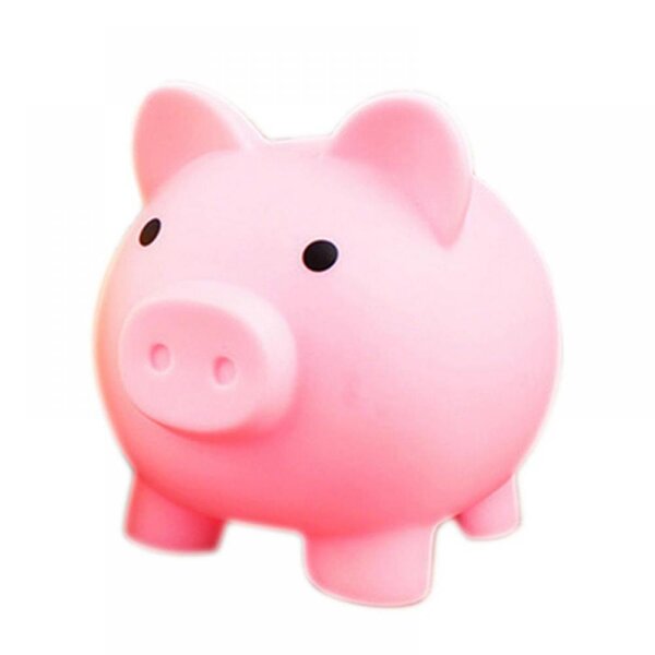 Silver Plated Pig Money Box Coin Cash Piggy Bank Baby Novelty Gift 