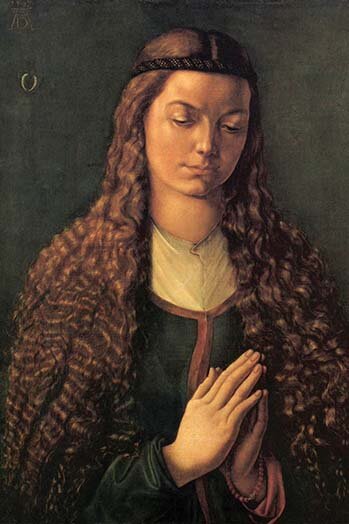 Buyenlarge Woman With Curly Hair by Albrecht Dürer - Unframed Graphic Art |  Wayfair