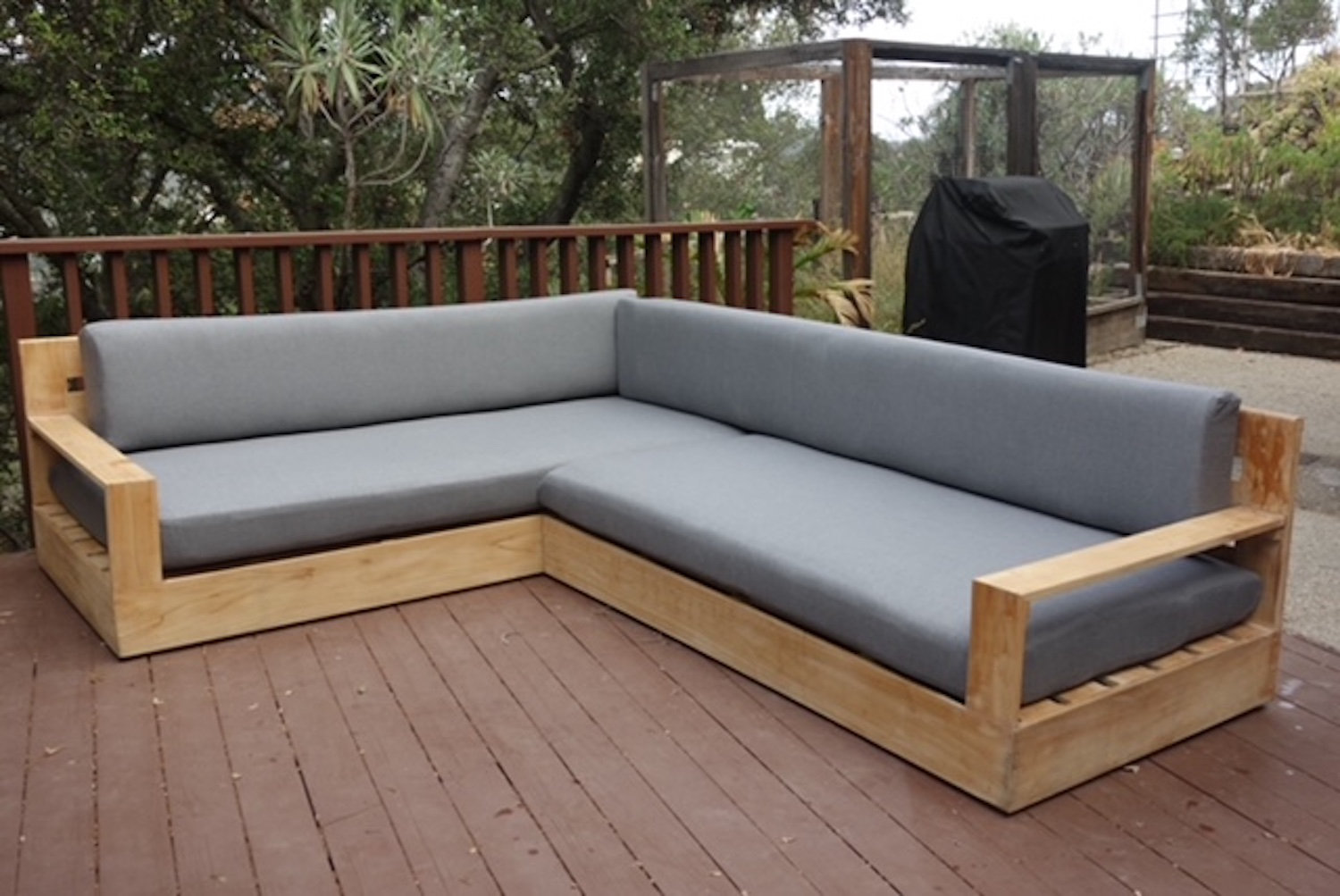 Hokku Designs Aulbree 92'' Wide Outdoor Patio Sectional Wayfair