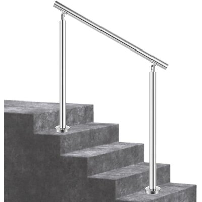 Anman Transitional Handrail Stainless Steel Fits for 1 to 3 Steps ...