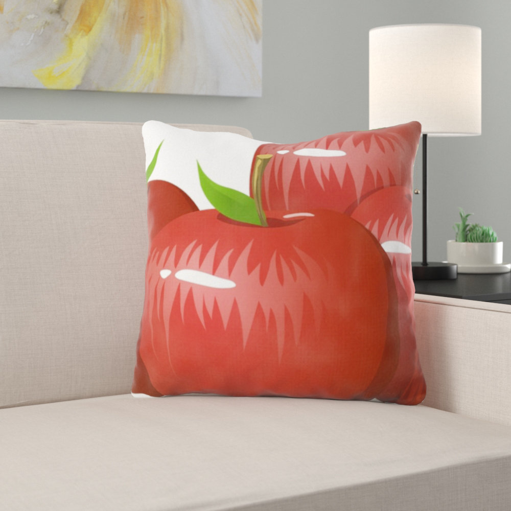 Apples _ Throw Pillow East Urban Home