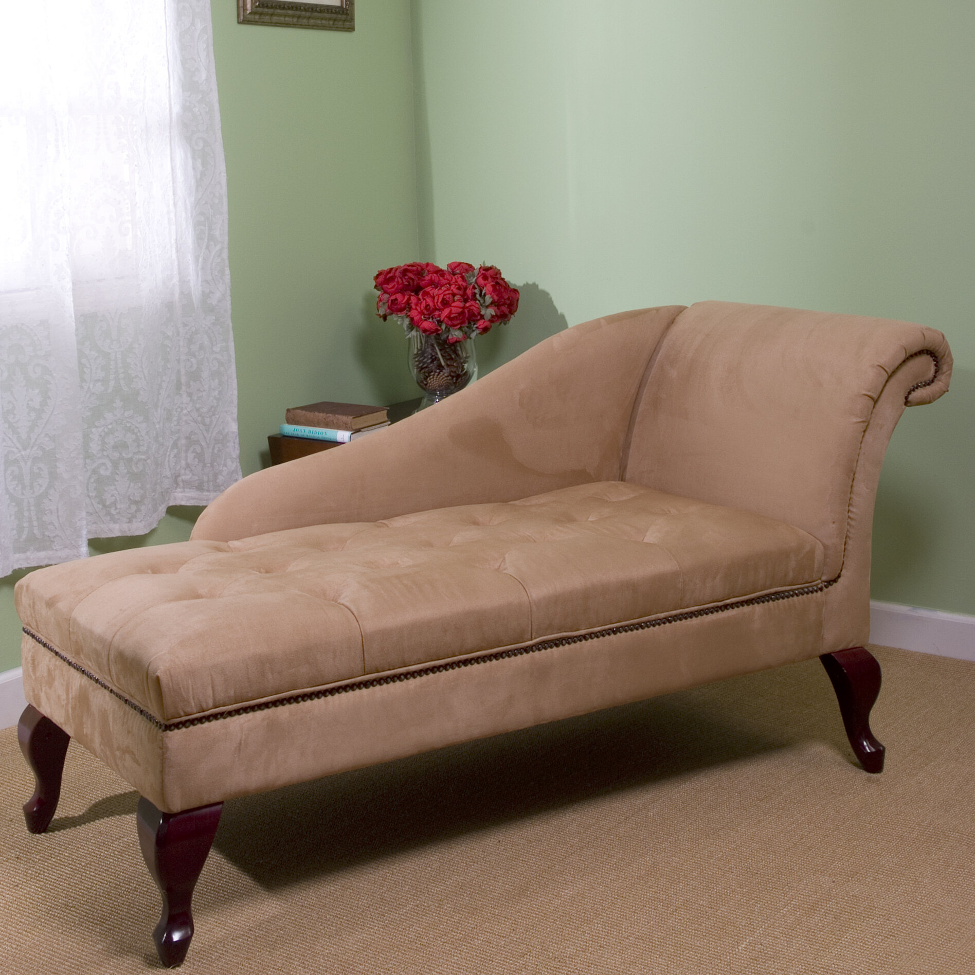 Catalano Upholstered Chaise Lounge