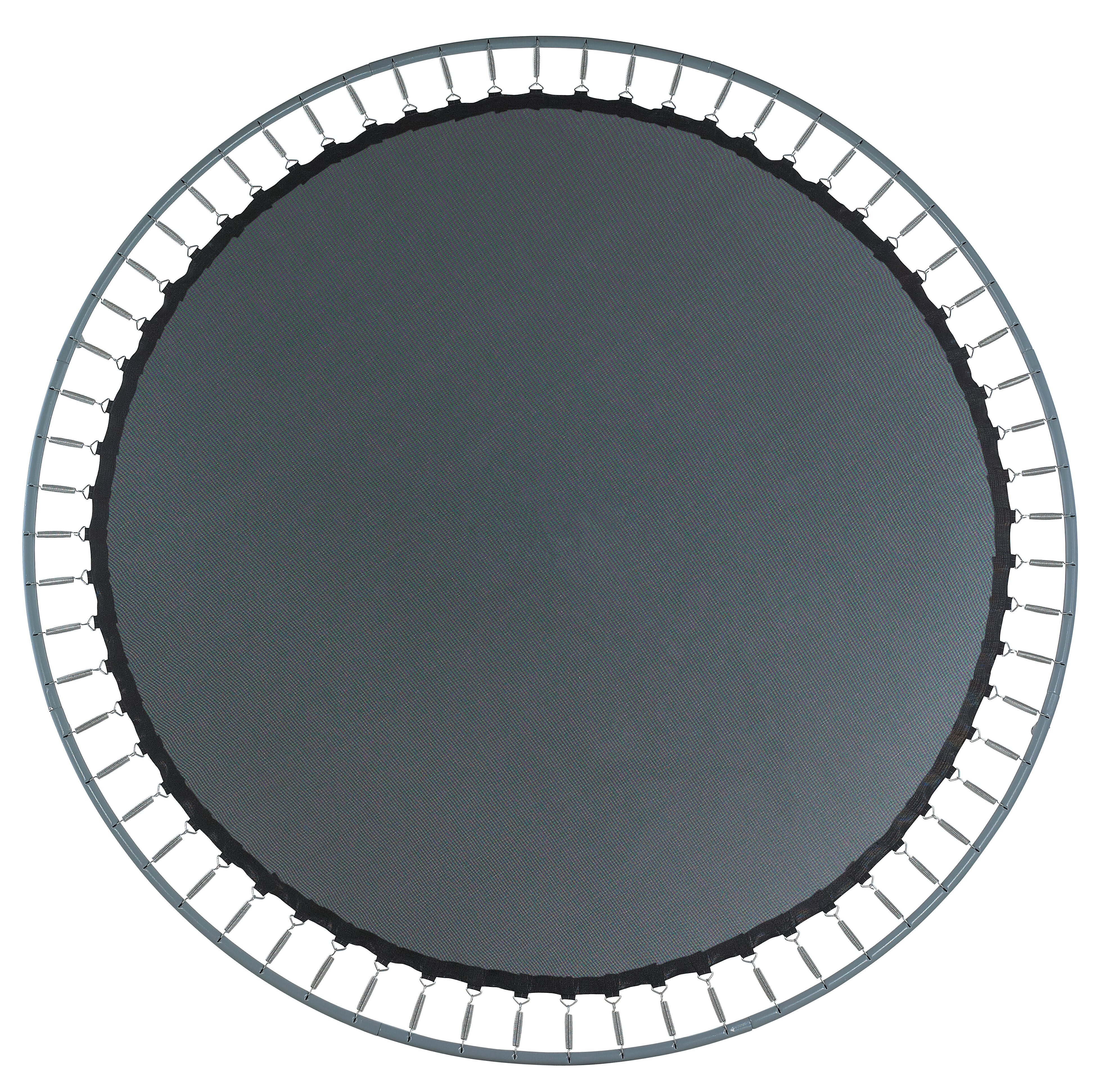 Round Waterproof Trampoline Mat Replacement Fits 14' Frame 72 Rings 7" Spring 