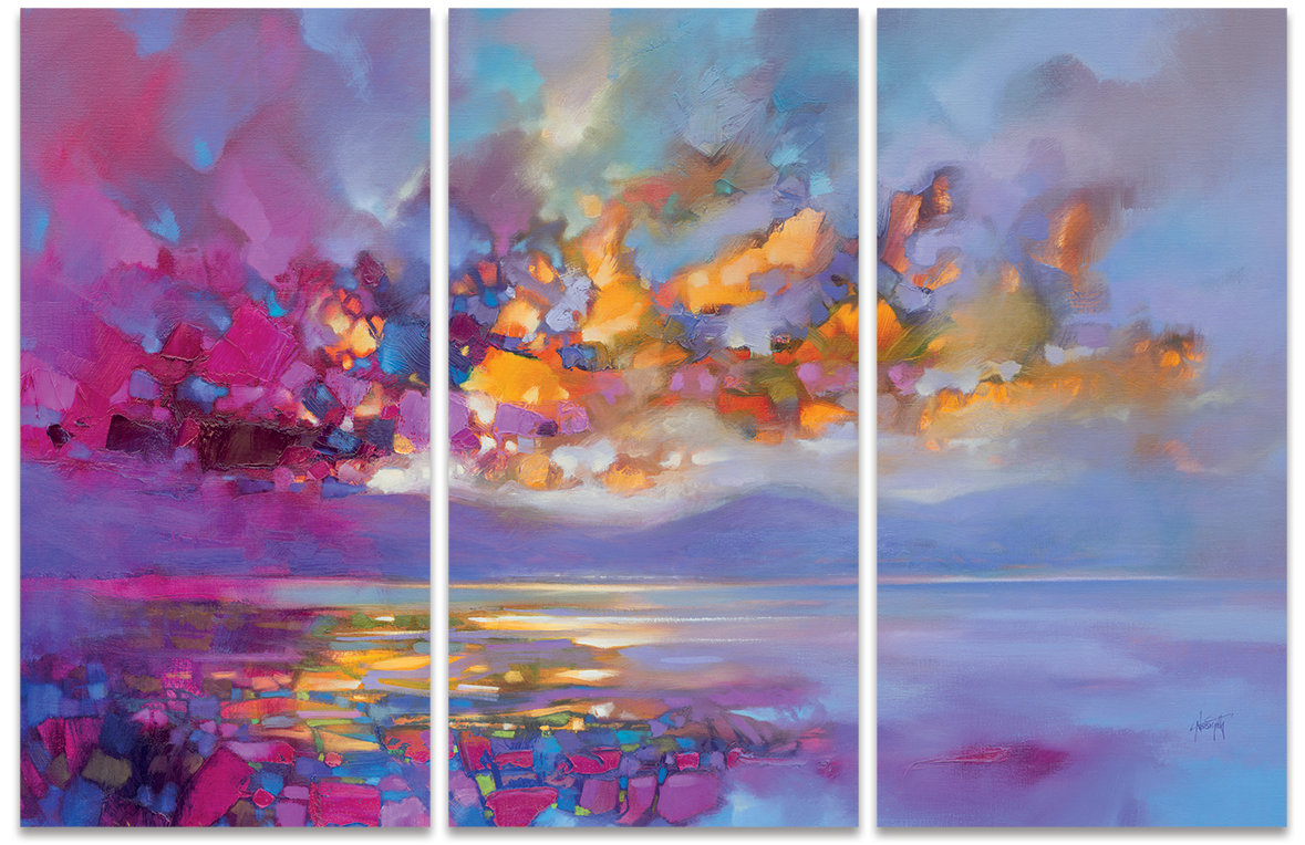 East Urban Home Scott Naismith 3 Piece Art Prints on Canvas Wayfair