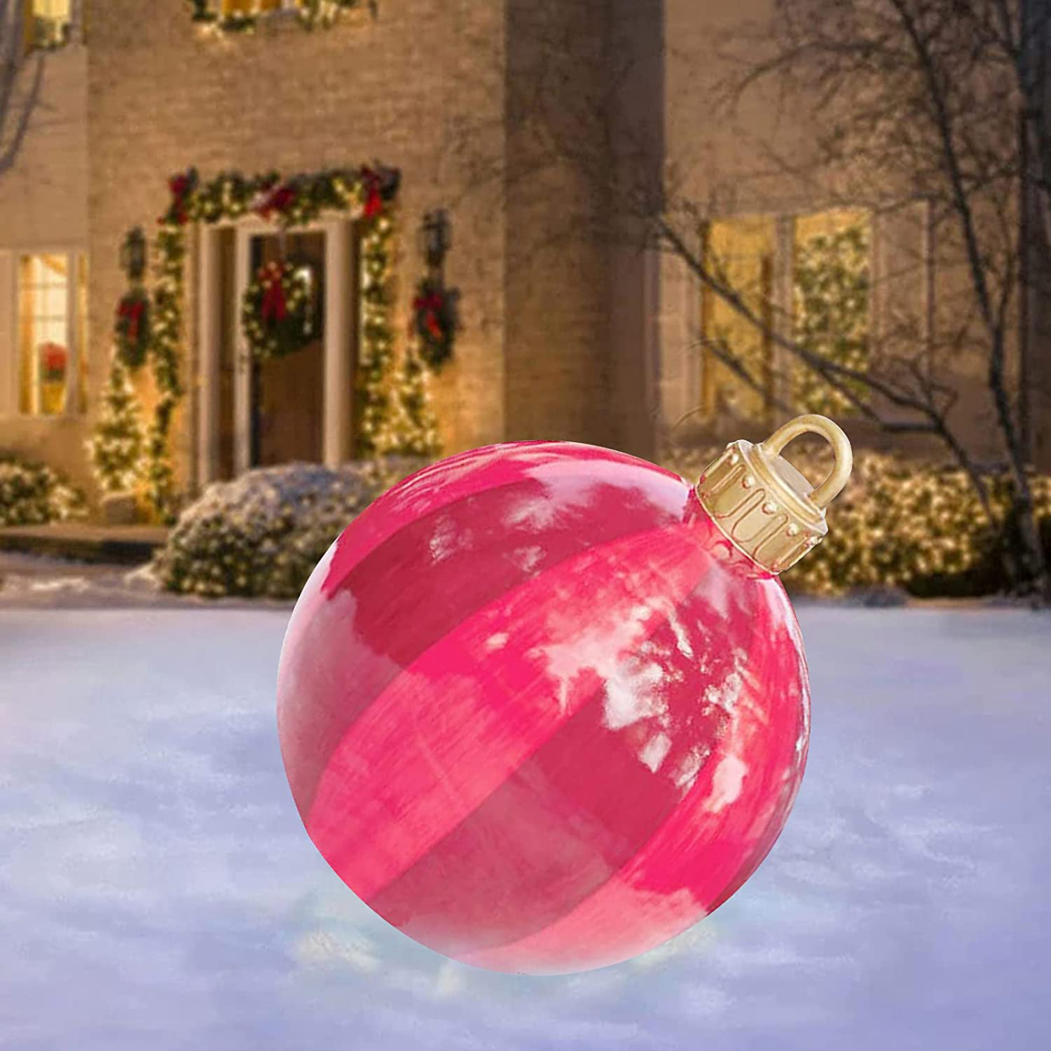 The Holiday Aisle® Giant Christmas Ball PVC Inflatable Wayfair