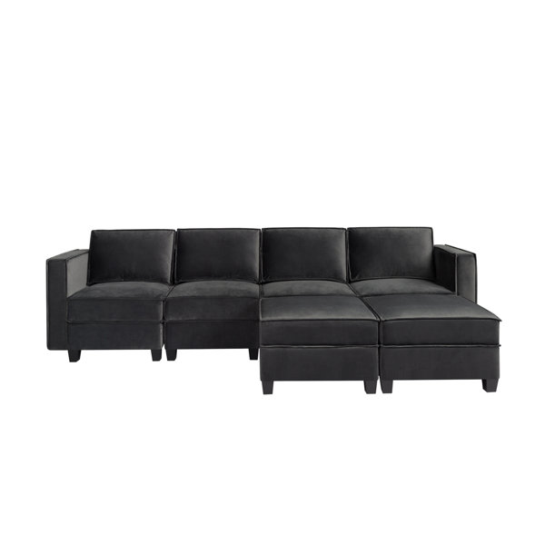 Latitude Run® Corlene Upholstered Sectional - Wayfair Canada
