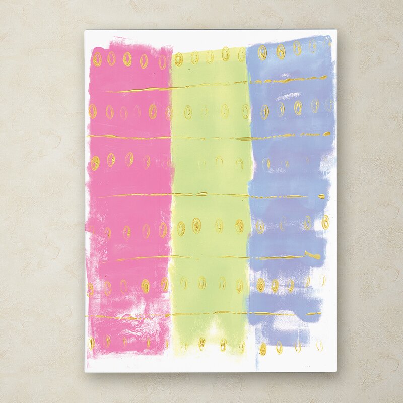 Pastel Pattern by Summer Tali Hilty - Graphic Art on Canvas