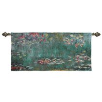 Beautiful Lily Flower Fine Art Tapestry Wall Hanging Cotton 100% 54"x42" US 