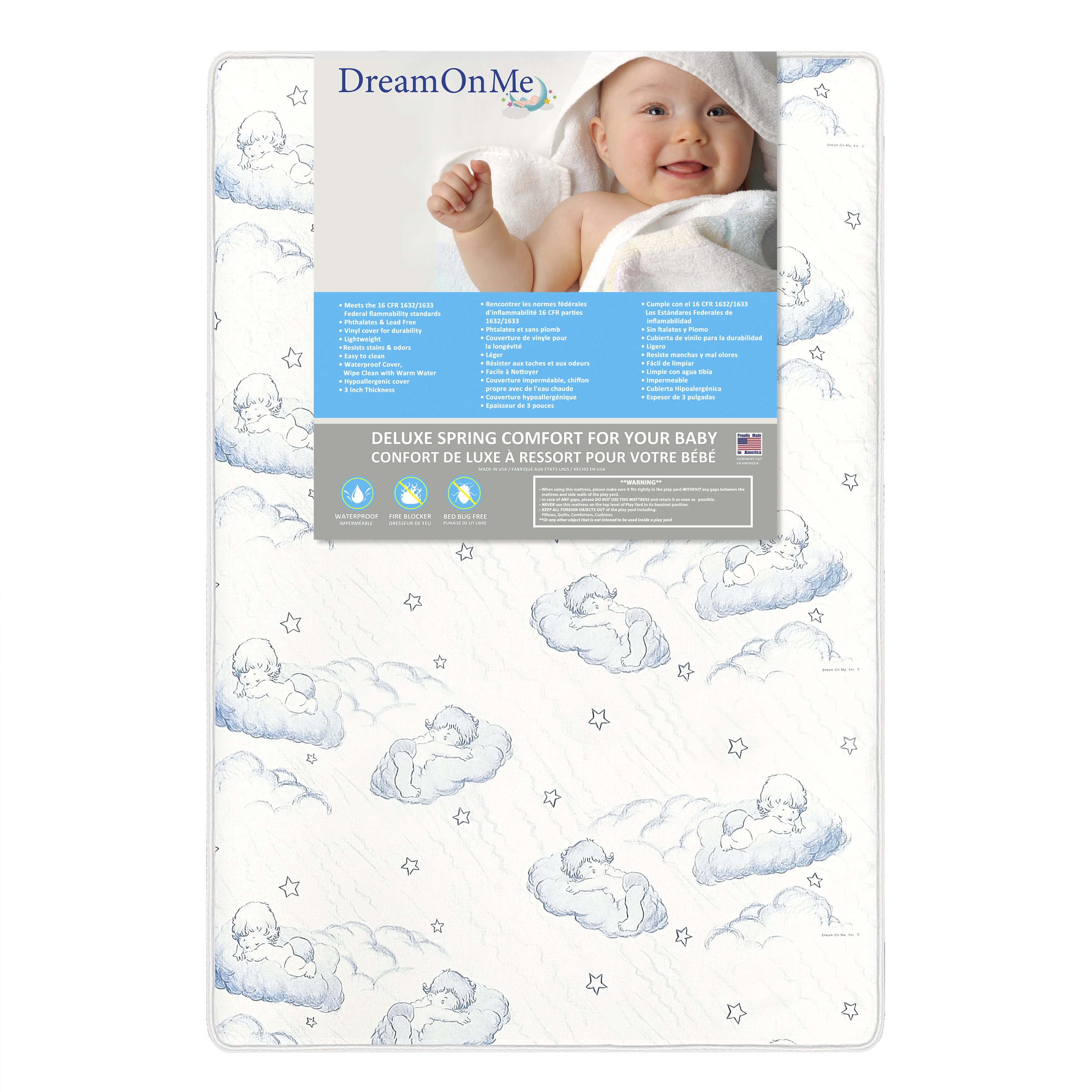 Harriet Bee Duhon Waterproof Mini Crib Mattress & Reviews Wayfair
