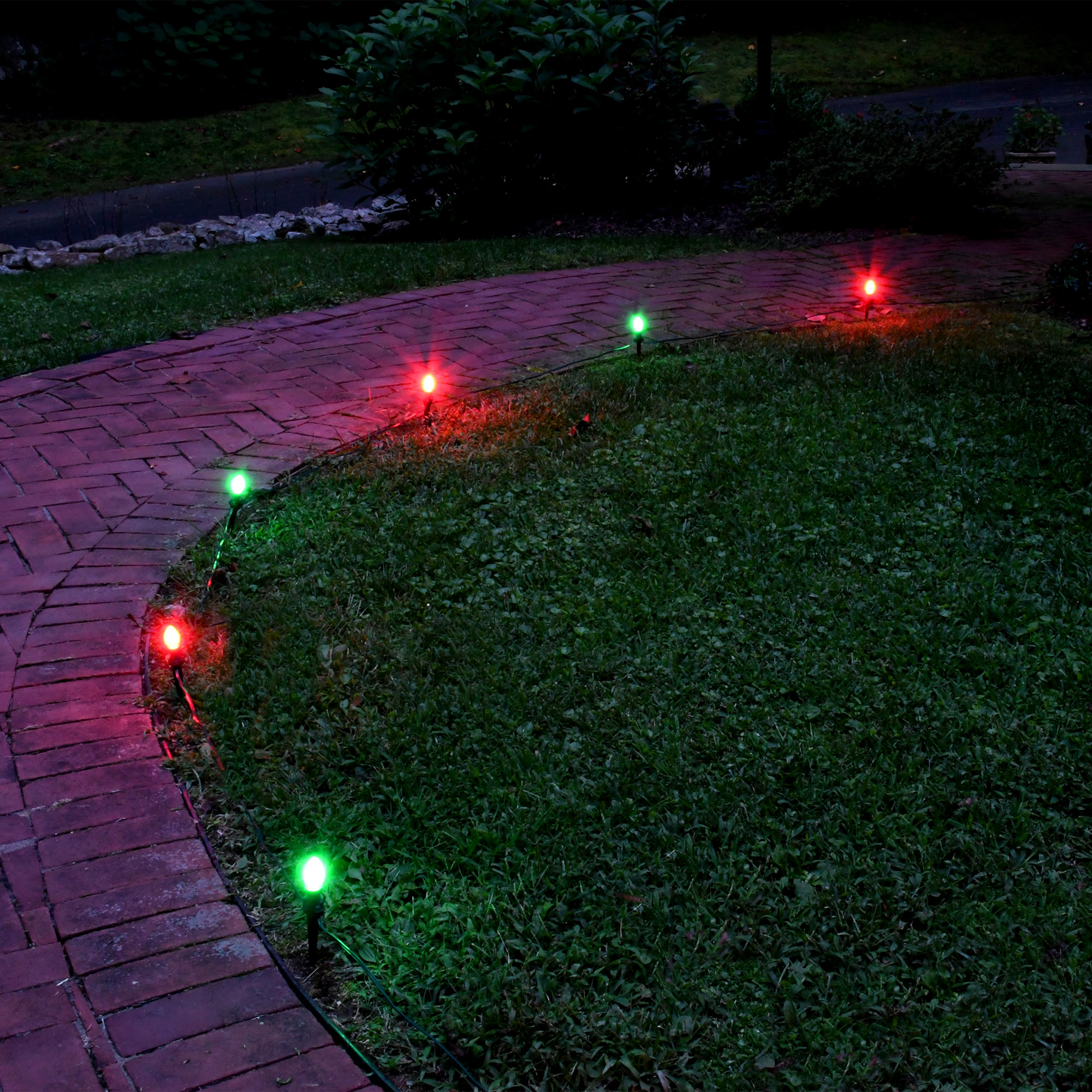 LumaBase Electric Pathway Lights with 8 LED Bulbs Wayfair