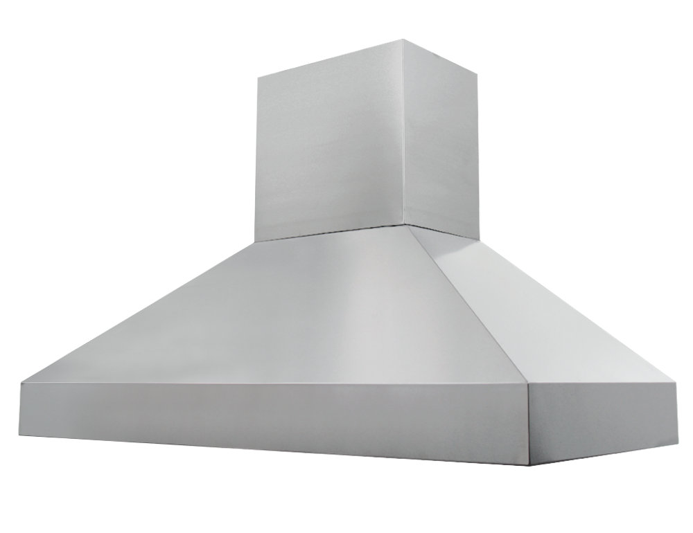 Proline Range Hoods 60 Inches 1200 Cubic Feet Per Minute CFM Ducted Wall Mount Range Hood in
