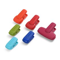 Chef Aid  Food Bag Clips Sealers Set of 6 