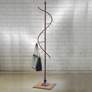 coat and purse rack