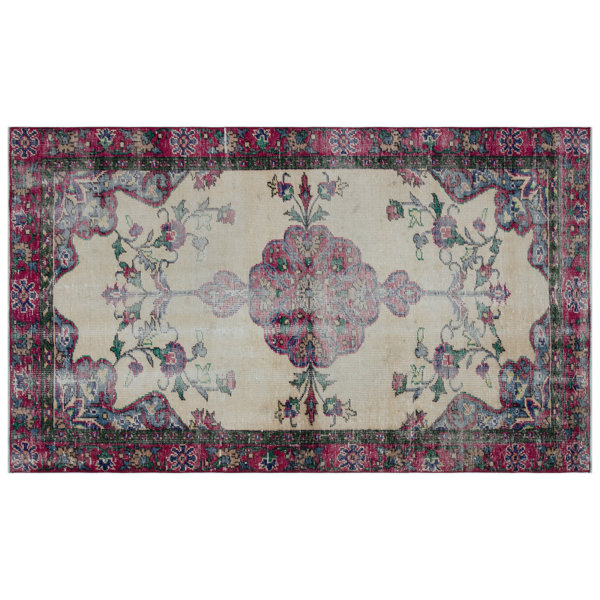 Maroon Vip Rug Latitude Vive Philmont Atina Hand-Knotted Wool Maroon Rug | Wayfair.co.uk