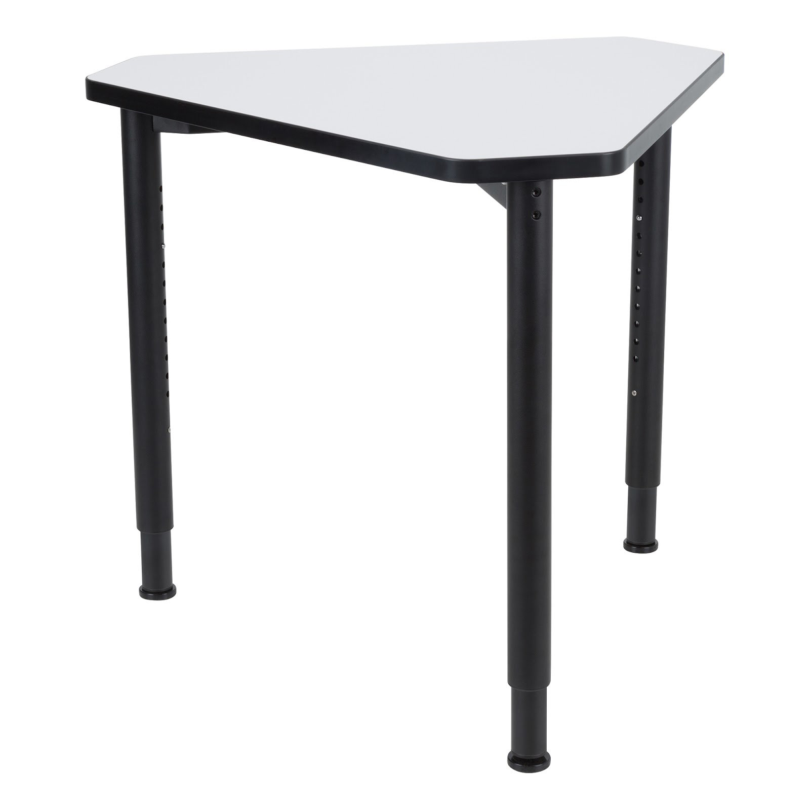 Learniture Profile Series Manufactured Wood 38.5" Adjustable Height Collaborative Desk Wayfair