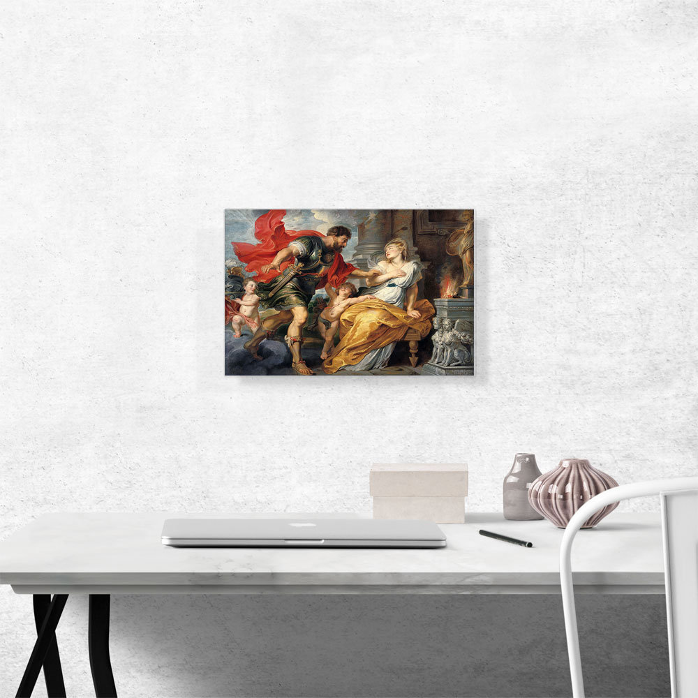 ARTCANVAS Mars And Rhea Silvia On Canvas By Peter Paul Rubens Painting 