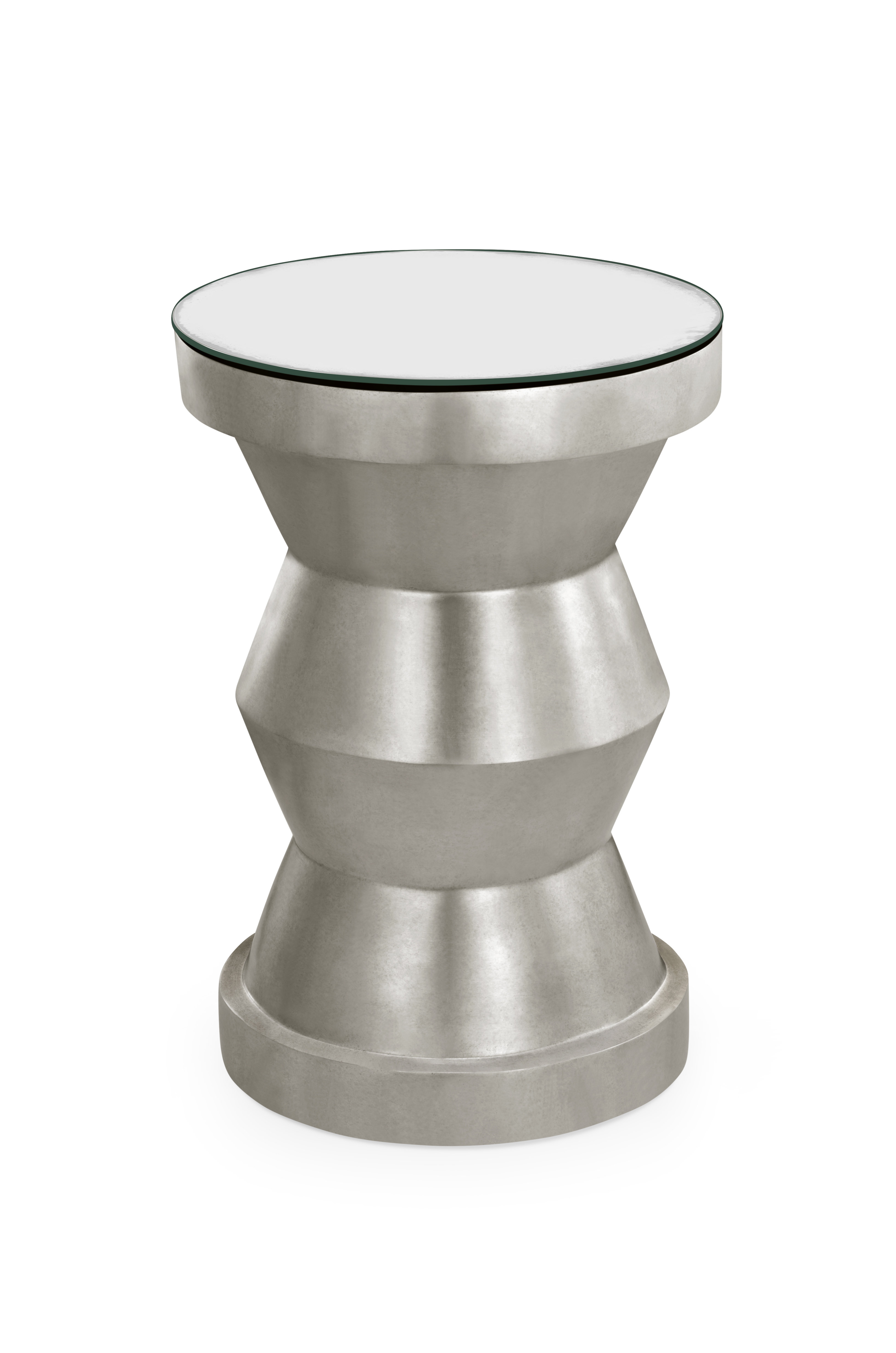 Jonathan Charles Fine Furniture Curated 26'' Tall Glass Block End Table Wayfair