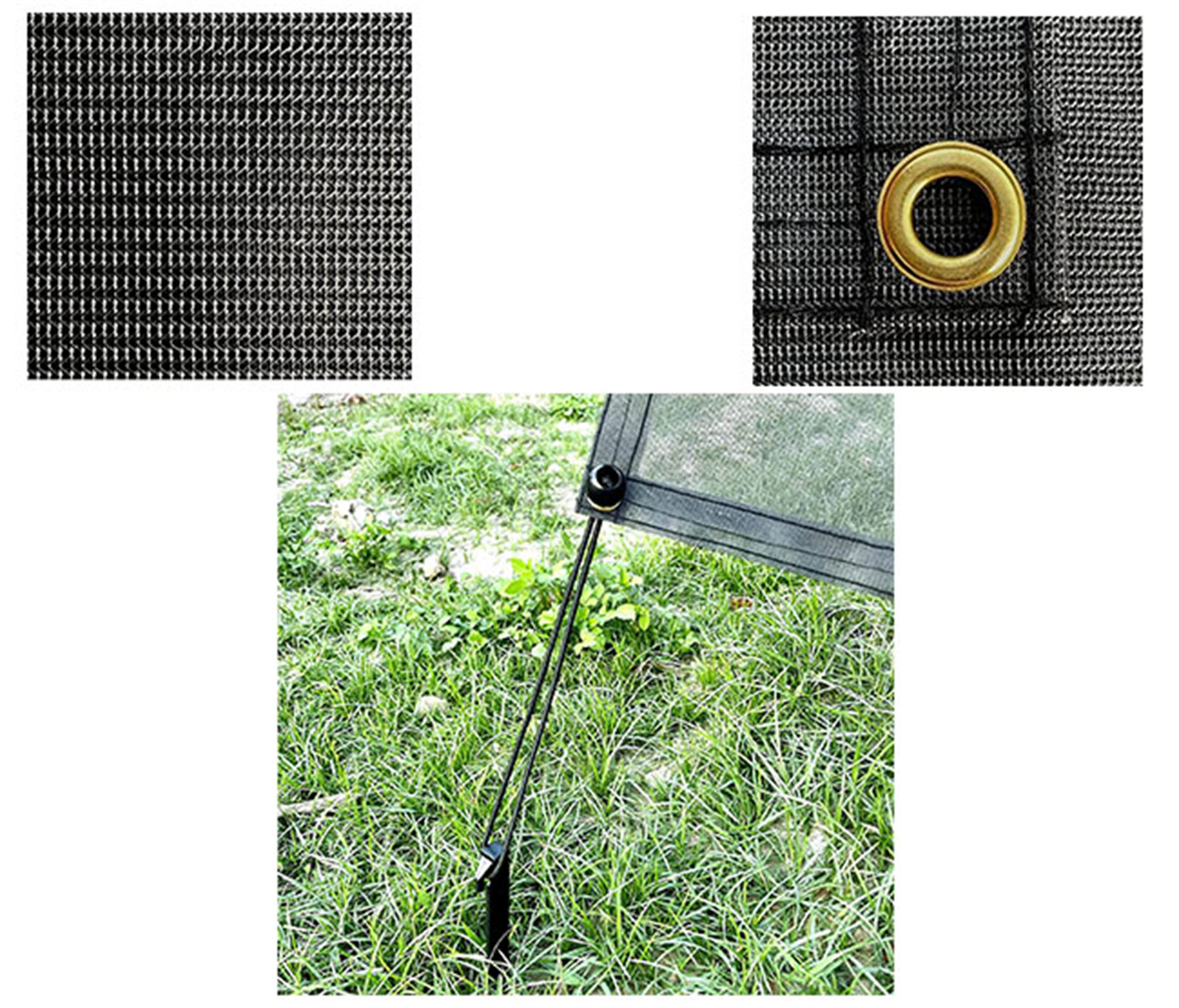 IMMENCE RV Awning Sun Shade, Front Screen 9''X15''3",Mesh Sunshade UV