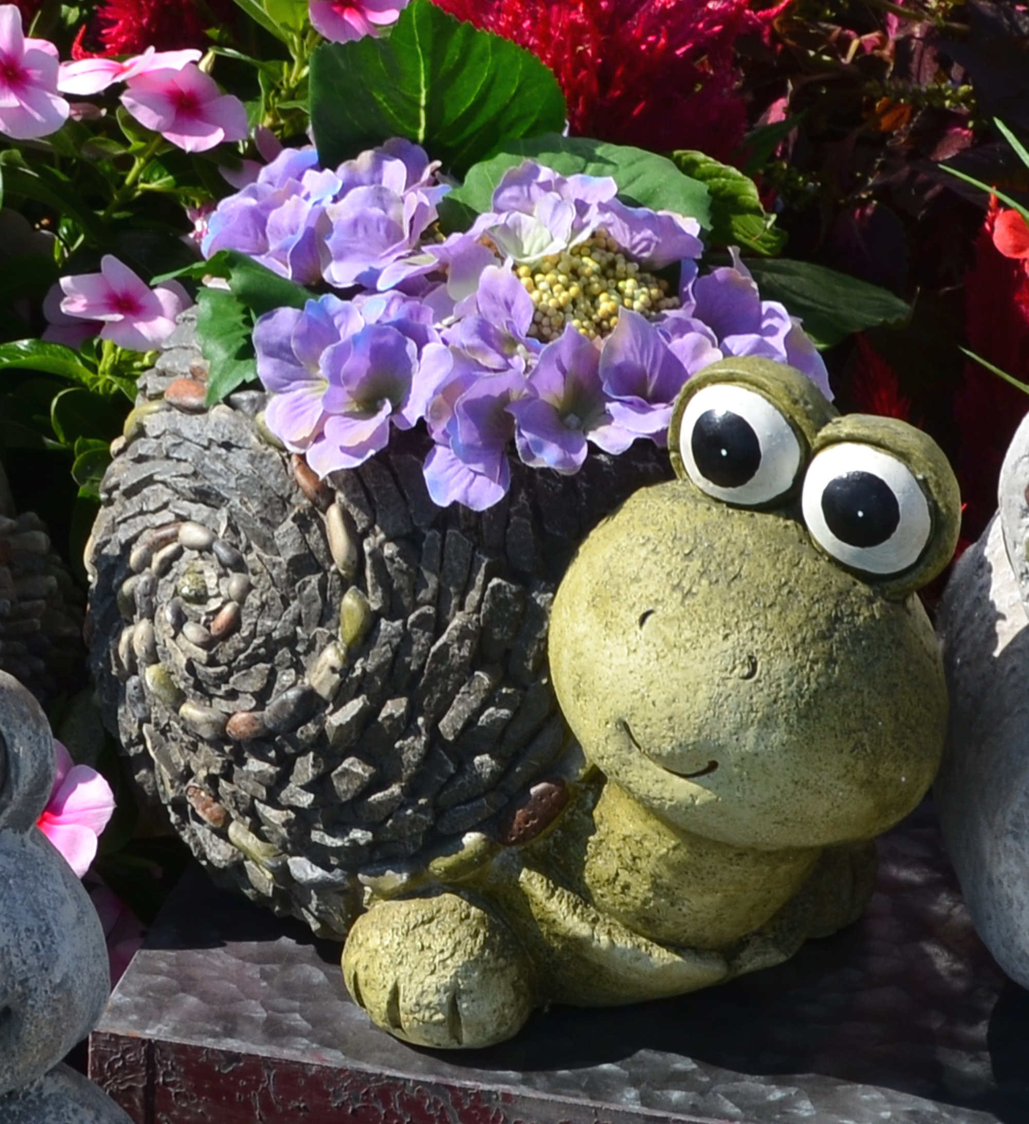 August Grove® Agee Turtle Magnesium Oxide Statue Planter Wayfair
