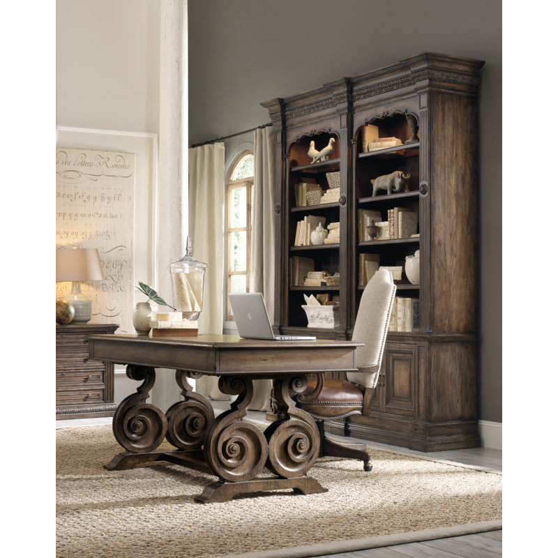 Hooker Furniture Rhapsody 66'' Rectangular Writing Desk & Reviews ...