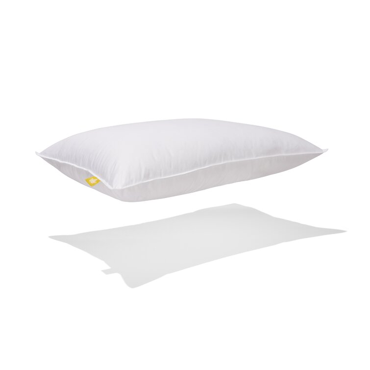 Extraordinary Support Adjustable White Duck Down Pillow-Medium to Firm 