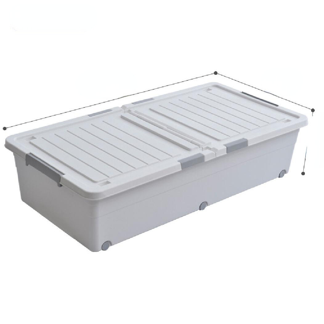 Umber Rea Plastic Underbed Storage Set Wayfair